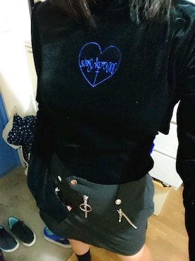 「MORPH8NE（モルフィン）のアイテム（トップス）」を使った、まるさん（レディース・162cm）の秋コーディネート