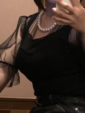 「me（ミイ）のアイテム（アクセサリー）」を使った、オロゴンさん（レディース・155cm）の夏コーディネート