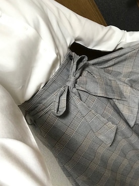 「ing（イング）のアイテム（スカート）」を使った、Rickさん（レディース・150cm）の秋コーディネート