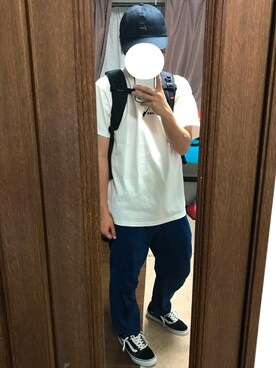 「STUDIO SEVEN（スタジオ セブン）のアイテム（帽子）」を使った、hirotakaさん（メンズ・166cm）の夏コーディネート