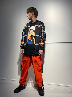 Pink Dolphin ピンクドルフィン Dolphin Motors Burb T Tを使った人気ファッションコーディネート Wear