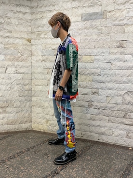 「NOT COMMON SENSE（ノットコモンセンス）のアイテム」を使った、アカマツチアリさん（メンズ・178cm）の夏コーディネート