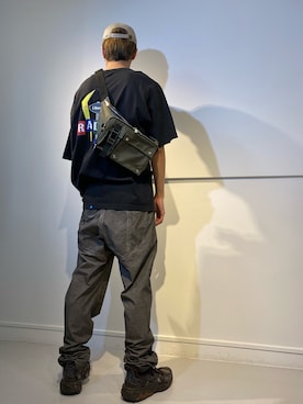 「FACT.（ファクト）のアイテム」を使った、アカマツチアリさん（メンズ・178cm）の夏コーディネート