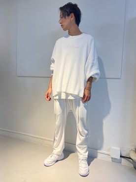 「CLUB PARK（クラブパーク）のアイテム」を使った、アカマツチアリさん（メンズ・178cm）の夏コーディネート