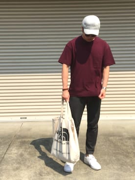 「ワイドシルエット」｜「アイテム（アナログ腕時計）」を使った、ZA@ROさん（メンズ・168cm）の夏コーディネート