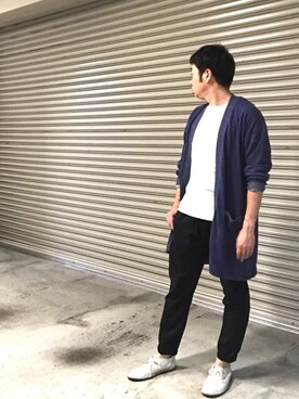 「BLUE WORK（ブルーワーク）のアイテム（パンツ）」を使った、ZA@ROさん（メンズ・168cm・30代）の秋コーディネート