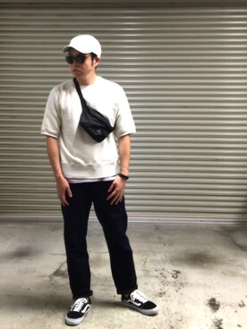 「SQUOVAL（スクオーバル）のアイテム」を使った、ZA@ROさん（メンズ・168cm）の秋コーディネート