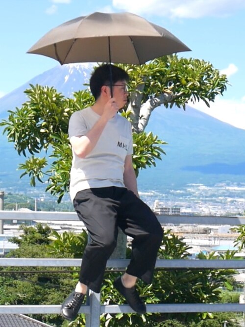 ZA@RO使用「MACKINTOSH PHILOSOPHY（【Barbrella(R)】55cmタイプ軽量ミニ傘）」的時尚穿搭