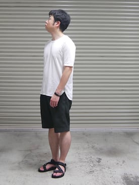 「無地党」｜「アイテム（アクセサリー）」を使った、ZA@ROさん（メンズ・168cm）の秋コーディネート