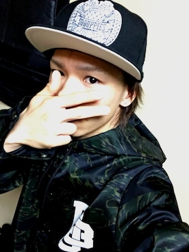 「DUPPIES（ダッピーズ）のアイテム（ジャケット/アウター）」を使った、HIDEさん（メンズ・158cm）の春コーディネート