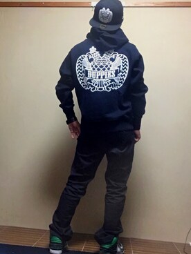 「DUPPIES（ダッピーズ）のアイテム」を使った、HIDEさん（メンズ・158cm）の春コーディネート