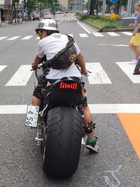 「DUPPIES（ダッピーズ）のアイテム」を使った、HIDEさん（メンズ・158cm）の夏コーディネート