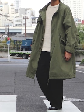 モッズコートを使った ニット のメンズコーディネート一覧 ユーザー その他ユーザー Wear