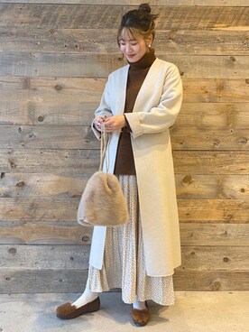 「green label relaxing（グリーンレーベルリラクシング）のアイテム（その他アウター）」を使った、asuna329さん（レディース・160cm）の秋コーディネート