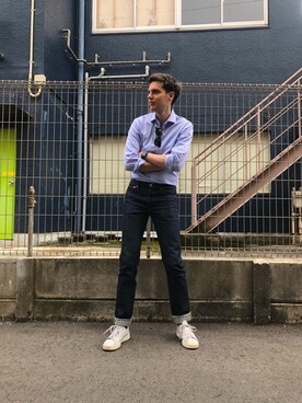 「French」｜Axel🇫🇷さん（メンズ・173cm）の春コーディネート