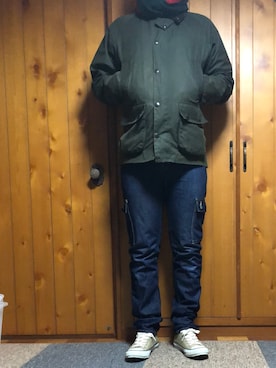 「ジョンブル　プライベート　ラボ(Johnbull Private labo)」｜「アイテム（ブルゾン）」を使った、yarnloveさん（メンズ・173cm）の秋コーディネート