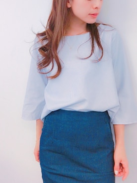 「31 Sons de mode（トランテアン　ソン　ドゥ　モード）のアイテム」を使った、YUUKIさん（レディース・152cm）の夏コーディネート