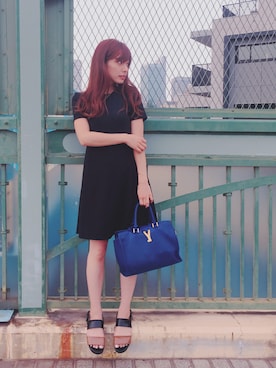「SAINT LAURENT PARIS（サンローランパリ）のアイテム」を使った、YUUKIさん（レディース・152cm）の夏コーディネート