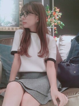 「ADER（アデル）のアイテム」を使った、YUUKIさん（レディース・152cm）の秋コーディネート