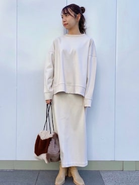 aさん(レディース・155cm)の冬コーディネート