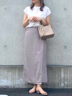 「アイテム（リング）」を使った、aさん（レディース・155cm・20代）の春コーディネート