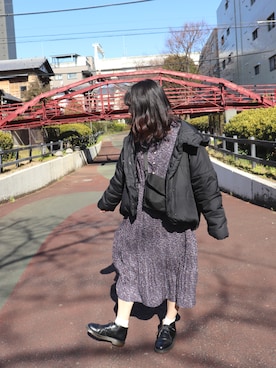 あきさん（レディース・154cm）の冬コーディネート