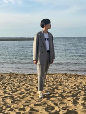 snobさん（メンズ・172cm）の春コーディネート