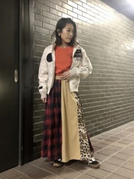 SAKIさん(レディース・152cm)の冬コーディネート