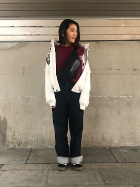 SAKIさん(レディース・152cm)の冬コーディネート