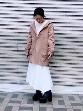 SAKIさん（レディース・152cm）の春コーディネート