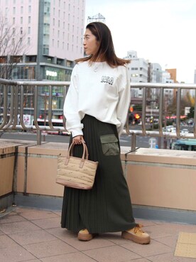 SAKIさん(レディース・152cm)の冬コーディネート