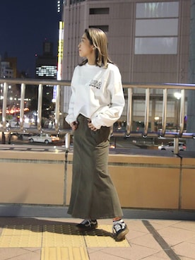 SAKIさん（レディース・152cm）の冬コーディネート