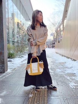 SAKIさん(レディース・152cm)の冬コーディネート