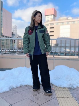 SAKIさん(レディース・152cm)の冬コーディネート