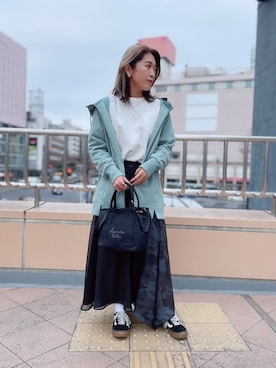 SAKIさん（レディース・152cm）の冬コーディネート