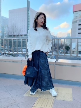 SAKIさん（レディース・152cm）の冬コーディネート