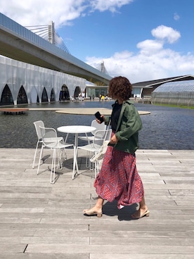 「Fabby fabby（ファビィーファビィー）のアイテム」を使った、ayakaさん（レディース・152cm）の春コーディネート