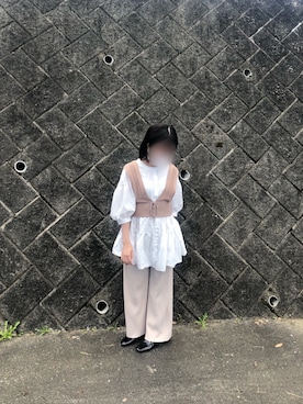 「one way（ワンウェイ）のアイテム（ワンピース/ドレス）」を使った、s♡さん（レディース・153cm）の夏コーディネート