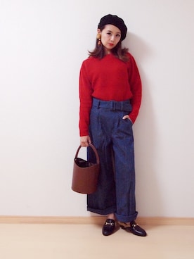 ayaruさん(レディース・152cm)の冬コーディネート