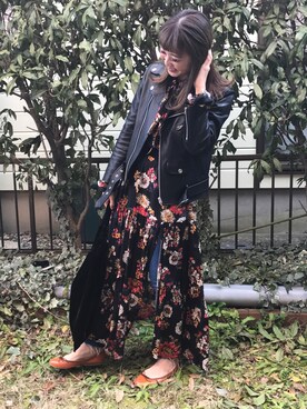 ayaruさん（レディース・152cm）の春コーディネート