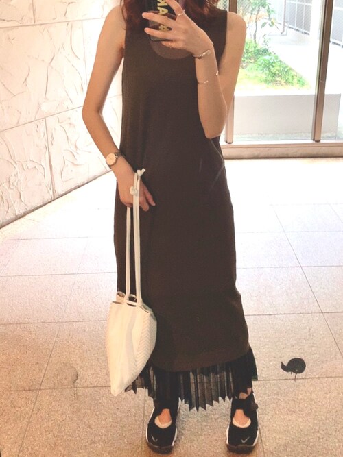 Saki Jeanasisのワンピース ドレスを使ったコーディネート Wear Saki Jeanasisのワンピース ドレスを使ったコーディネート Wear