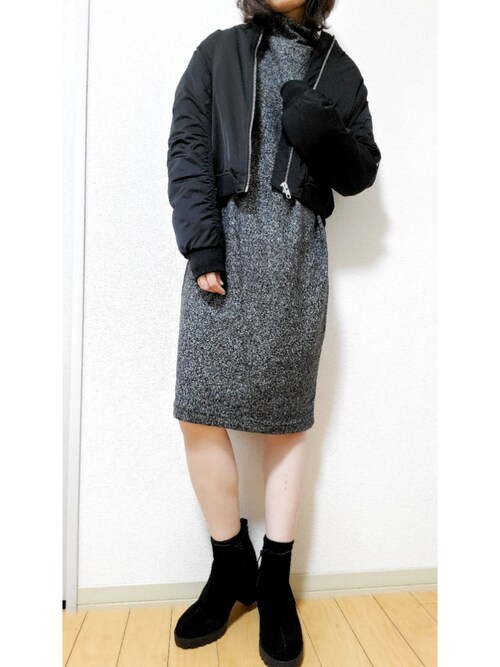 Kei ユニクロのワンピース ドレスを使ったコーディネート Wear