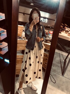 「ESPRIT（エスプリ）のアイテム（ジャケット/アウター）」を使った、Kimberlyさん（レディース・159cm）の夏コーディネート