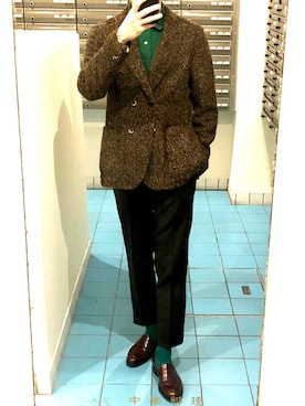 「ONLY（オンリー）のアイテム（ジャケット/アウター）」を使った、そへいさん（メンズ・173cm）の春コーディネート