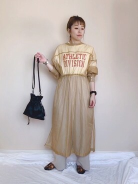 あんじゅさん（レディース・159cm）の夏コーディネート