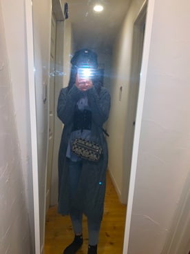 「COACH」｜「アイテム（その他アウター）」を使った、kaiyaumiさん（レディース・157cm）の冬コーディネート