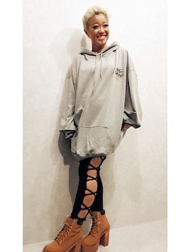 「babyShoop（ベイビーシュープ）のアイテム」を使った、babyShoop渋谷店さん（レディース・160cm）の春コーディネート