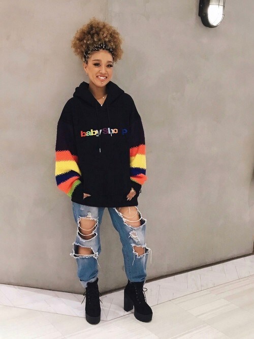 Babyshoop渋谷店babyshoop渋谷店さんのパーカーを使ったコーディネート Zozotown