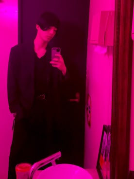 「Ann DEMEULEMEESTER（アンドゥムルメステール）のアイテム（アクセサリー）」を使った、irtrblさん（メンズ・175cm）の冬コーディネート
