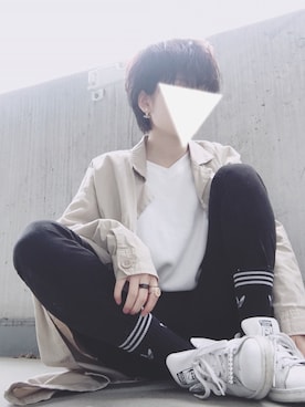 「アイテム（ピアス（両耳用））」を使った、naoさん（レディース・153cm・20代）の春コーディネート
